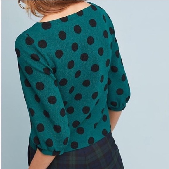 Anthropologie• Maeve polka dot blouse - Picture 2 of 11